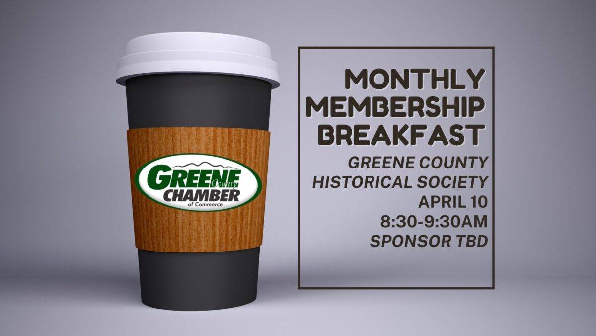 April 2024 GCOC Monthly Membership Breakfast @ Greene County Historical Society | Stanardsville | Virginia | United States